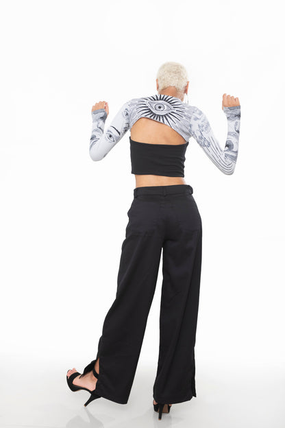 WIDE LEG USAGI PANTS